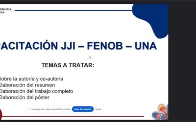 La FENOB inició sesiones de capacitación para postulantes a la Convocatoria de las Jornadas de Jóvenes Investigadores