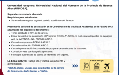 Convocatoria para Estudiantes – Programa ESCALA 2025-2